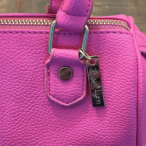 Bari Lynn Pink Leather Girls Pocketbook - Picture 2 of 8
